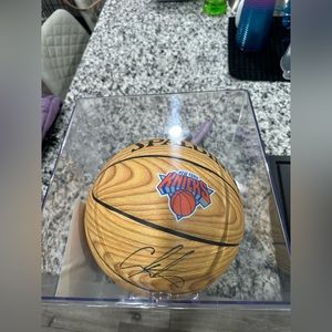 Signed basketball